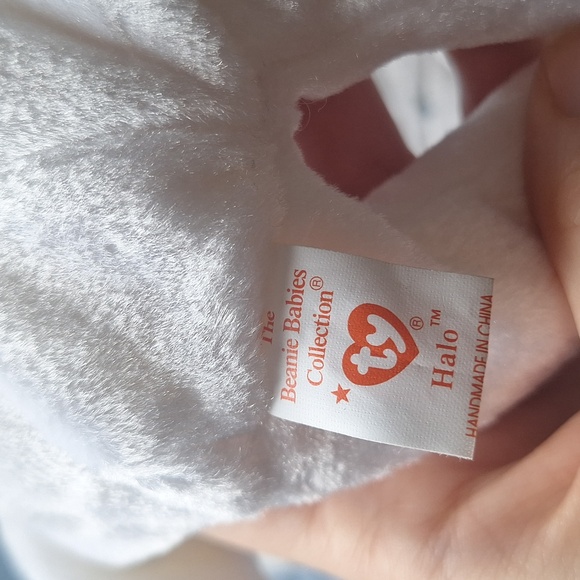 TY Halo Bear With Wings - Picture 3 of 6